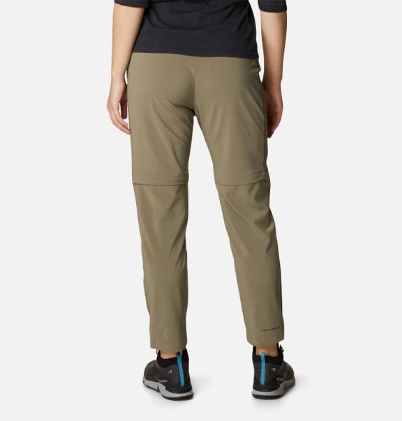 Columbia Pleasant Creek Rain Pants Green For Women's NZ76850 New Zealand